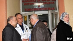 Доктор Андон Чибишев, директор на Клиниката за токсикологија во Скопје. 