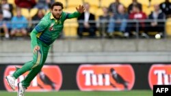 Although he was renowned for his swashbuckling performances at the crease, Shahid Afridi actually considered himself a better bowler than a batsman, and had more than 350 international wickets to his name. (file photo)