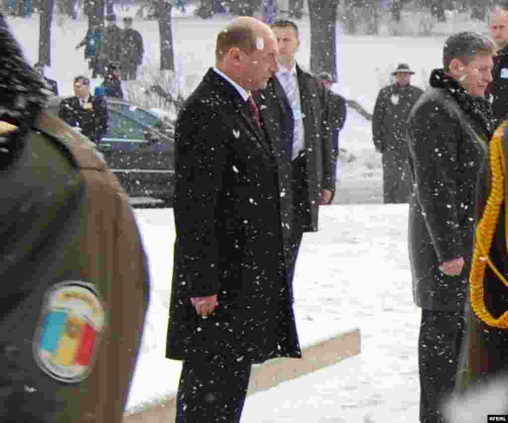 Traian Băsescu și Mihai Ghimpu