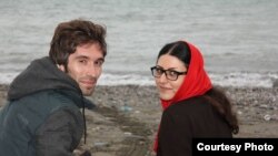 Human rights activist Arash Sadeghi, and his wife, Golrokh Iraee, undated