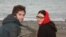 Human rights activist Arash Sadeghi, and his wife, Golrokh Iraee, undated