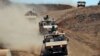 خودروهای نظامی اسرائیل در نزدیکی مرز سوریه