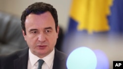 Vršilac dužnosti premijera Kosova, Albin Kurti 