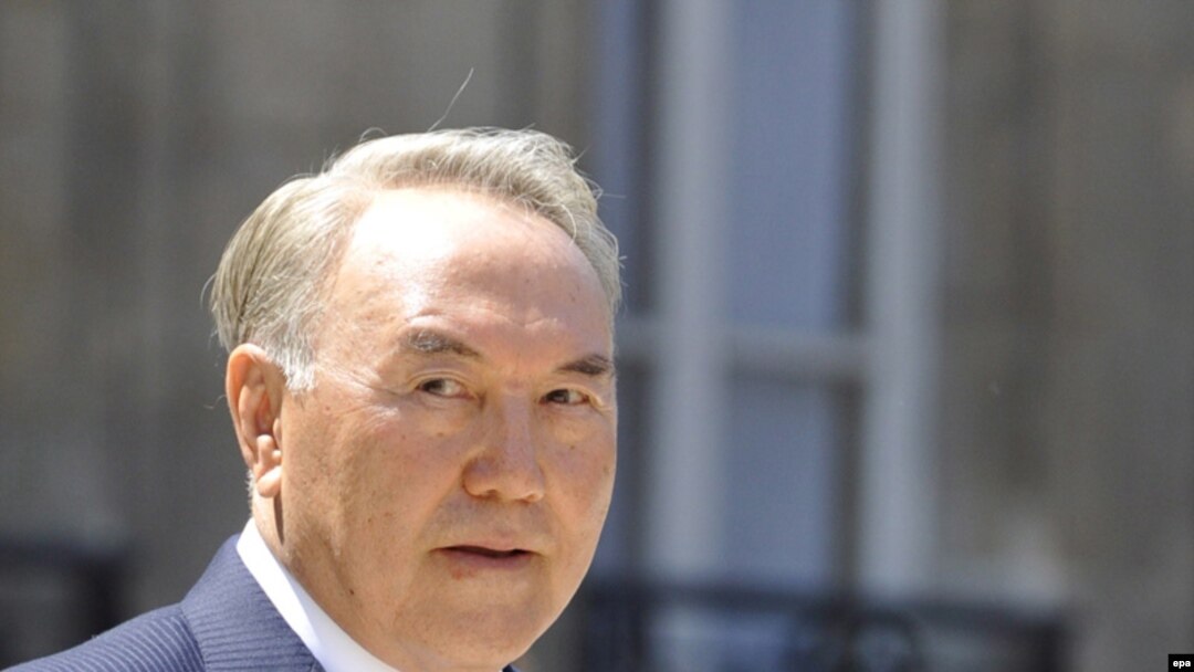 Kazakh President Nursultan Nazarbaev