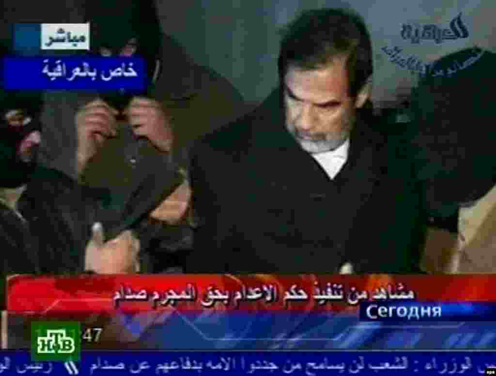 Iraq -- Saddam Hussein execution 30Dec2006