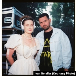 Манетачка і Noize MC. Фота Івана Смаляра