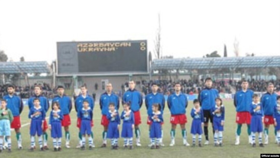 Futbol üzrə Azərbaycan millisi. Şəkil: AFFA