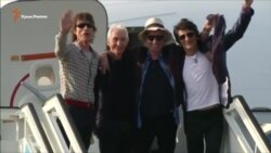 Гурт The Rolling Stones вперше приїхав на Кубу (відео)