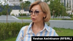 Журналист Гүлнәр Бажкенова