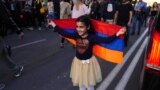 Armenia -- celebrations on the street after the resignation of Armenia's Prime Minister. April 23, 2018. 