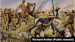 Бой немцаў з паўстанцамі герэра