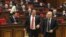 Armenia - Prosperous Armenia Party leader Gagik Tsarukian (C) attends a parliament session in Yerevan, 04Feb2013.