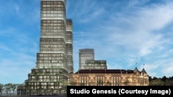 Macheta Trump Tower Belgrade.