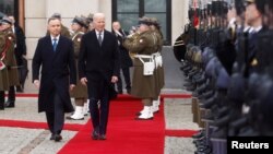 Joe Biden a mers în Polonia, după o vizită în Ucraina, în prag de împlinire a unui an de la lansarea invaziei militare ruse în Ucraina