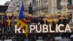 Тысячи каталонцев вышли на акцию в поддержку независимости