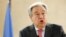 UN Secretary-General Antonio Guterres warned against "abrupt funding cuts."
