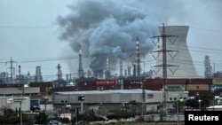 ნავთობგადამამუშავებელი ქარხანა ჰაიფაში. 19 მარტი, 2026. 