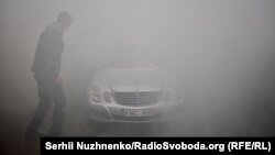 Акція власників автомобілів на «євробляхах» під Кабміном, Київ, 11 липня 2018 року