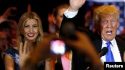 Donald Trump və qızı Ivanka 