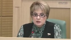 Сенатор Елена Грешнякова о протестах