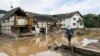 Përmbytjet në qytezën Shuld të Gjermanisë.