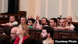 ფოტო სასამართლო სხდომიდან