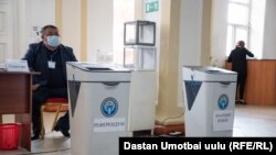  Ход голосования в местных кенешах и референдум в Кыргызстане. 11 апреля 2021 г. 