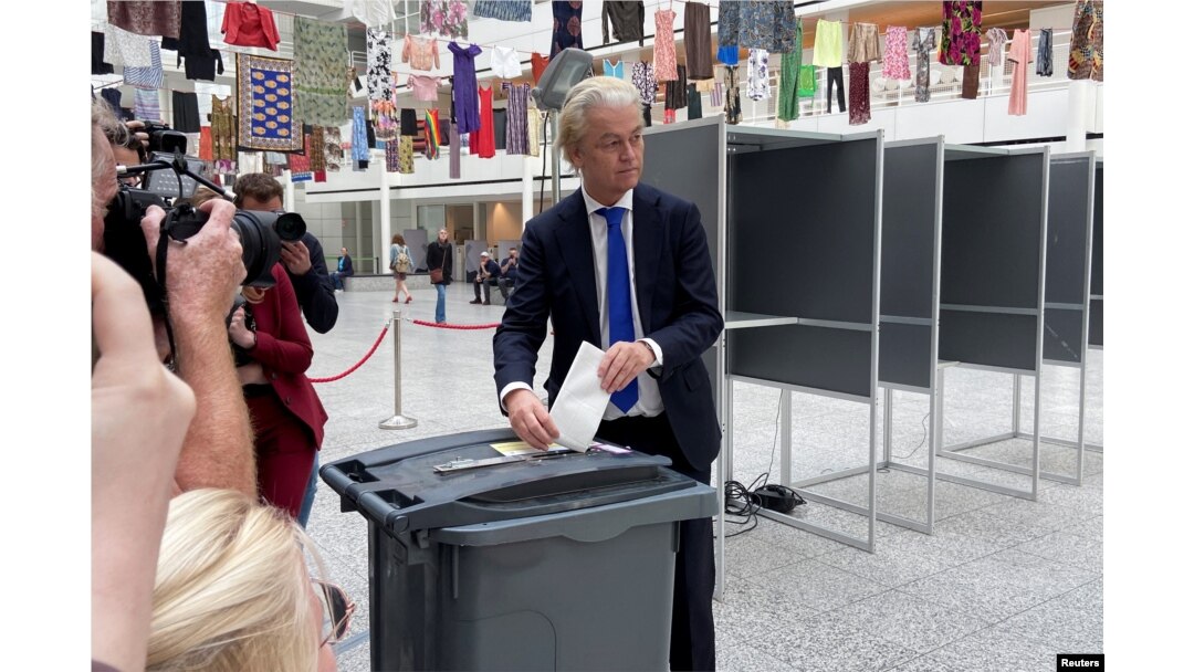 Alegeri europene la Haga: Partidul extremist al lui Geert Wilders a ieșit pe locul doi, dar a avut cea mai spectaculoasă creștere față de 2019, de la un europarlamentar, la șapte.