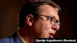 Српскиот претседател Александар Вучиќ