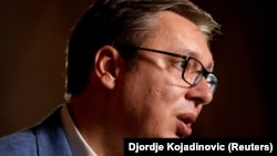 Српскиот претседател Александар Вучиќ 