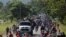 Refugiați din Honduras în caravana care se îndreaptă spre Statele Unite