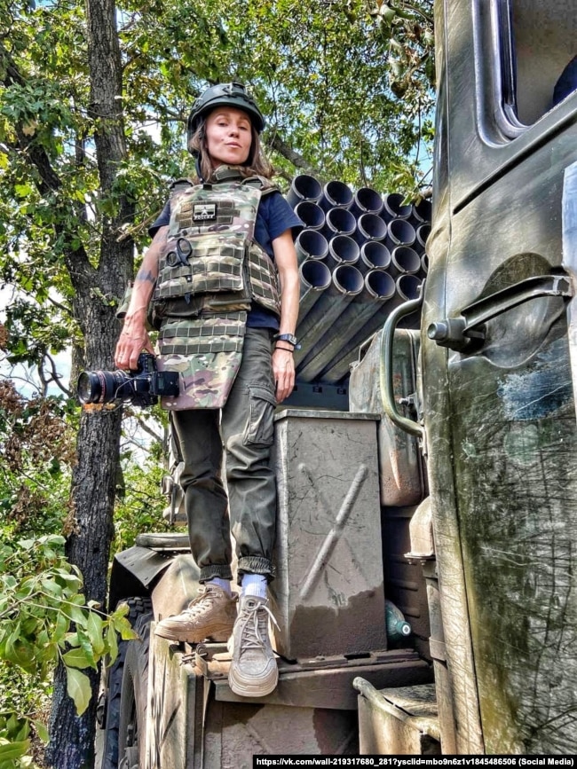 Військовий кореспондент РФ Ганна Кривецька