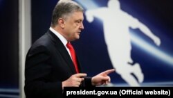 Украинскиот претседател Петро Порошенко. 