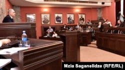 Վրաց խորհրդարանականները նիստի ժամանակ, արխիվ