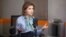 Марина Порошенко, голова Українського культурного фонду, дружина президента України Петра Порошенка, в студії Радіо Свобода.  Київ,  2019 рік 