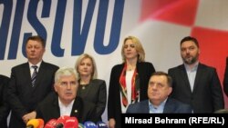 Dragan Čović (L) i Milorad Dodik (D) 