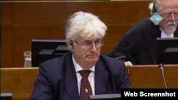 Radovan Karadžić u sudnici Haškog tribunala