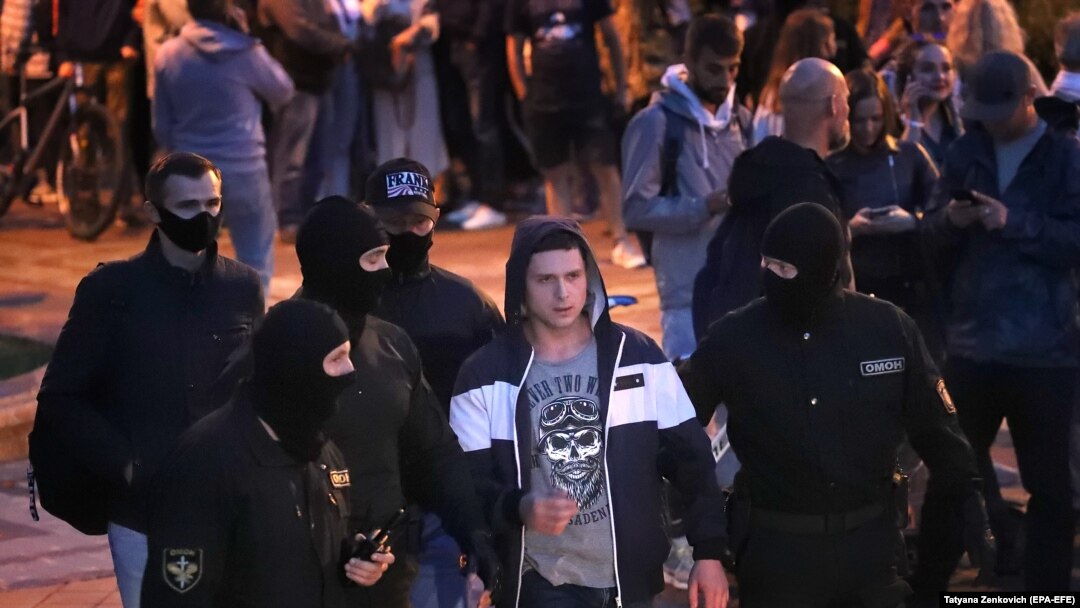 Minskdə saxlananlar, 26 avqust, 2020-ci il