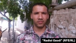 Парвиз Набиев, житель Шаартузского района Таджикистана, утверждающий, что он прошел подготовку в Турции для вступления в ИГ. 