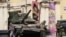 Танк бойцов ЧВК «Вагнер» в Ростове-на-Дону утром 24 июня