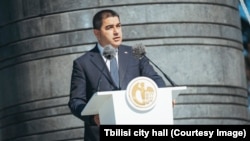 Salva Papuasvili, a Georgiai Álom párt egyik vezetője