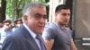 Armenia -- President Serzh Sarkisian's brother Aleksandr outside the parliament building in Yerevan, 10June 2010.