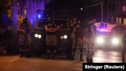 Поліція біля посольства Ізраїлю в Аммані, Йорданія, 23 липня 2017 року