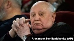 Former Soviet leader Mikhail Gorbachev (file photo)