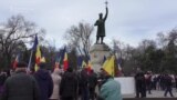 Moldovans Rally For Reunification On Romania's National Day