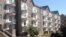 Armenia - A newly built apartment block in Gyumri.