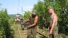 Russian railway troops repairing railway lines in Abkhazia