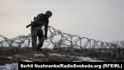 Підрозділи Збройних Сил України будують інженерні загородження на Купʼянському напрямку. Харківська область, 2 березня 2026 року