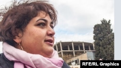 Әзербайжандық журналист Хадиджа Исмаилова.