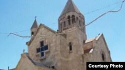 Сирия -- Армянская церковь Сурб Аствацацин в Алеппо, 13 июля 2016 г.

